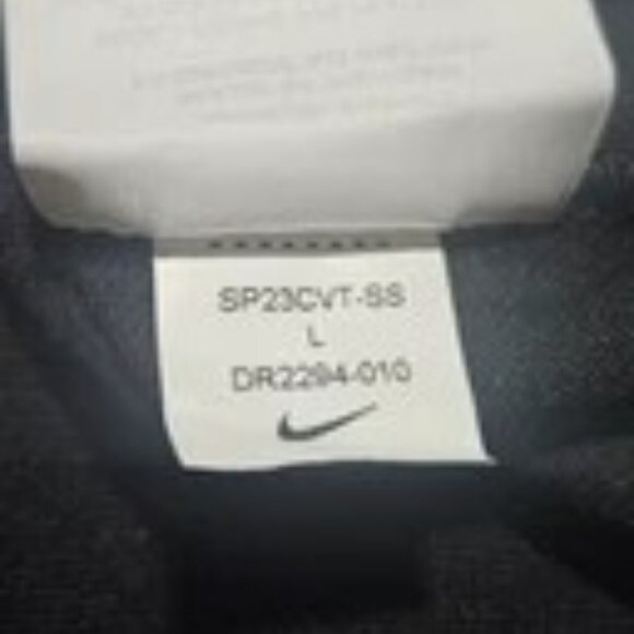 NIKE DRI FIT STRIKE 1/4 ZIP MENS LARGE SLIM FIT DRILL TOP SHIRT DR2294-010 NWT - Picture 5 of 6